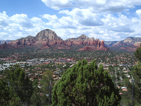 Vue depuis Sedona Airport Vue depuis Sedona Airport
